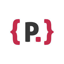 letter P for Powercoders logo