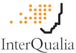 InterQualia logo showing the outline of a face in cross-section