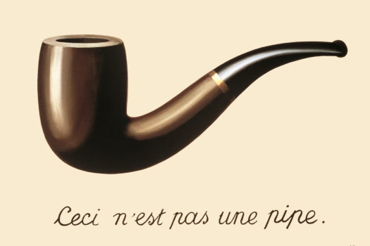 Coaching au 2ème degré illustration montrant le tableau de Magritt, la Pipe, avec la mention ceci n'est pas une pipe